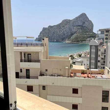 Apartamento Primera Linea Con Piscina En Calpe