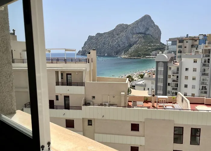 Apartment Primera Linea Con Piscina En Calp